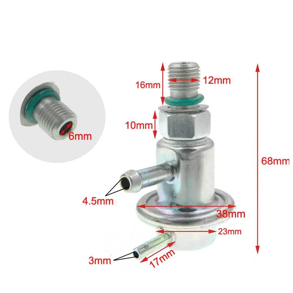 Fuel Pressure Regulator for Toyota Hilux RZN147 2.0L 1RZ-E (1997-2002)
