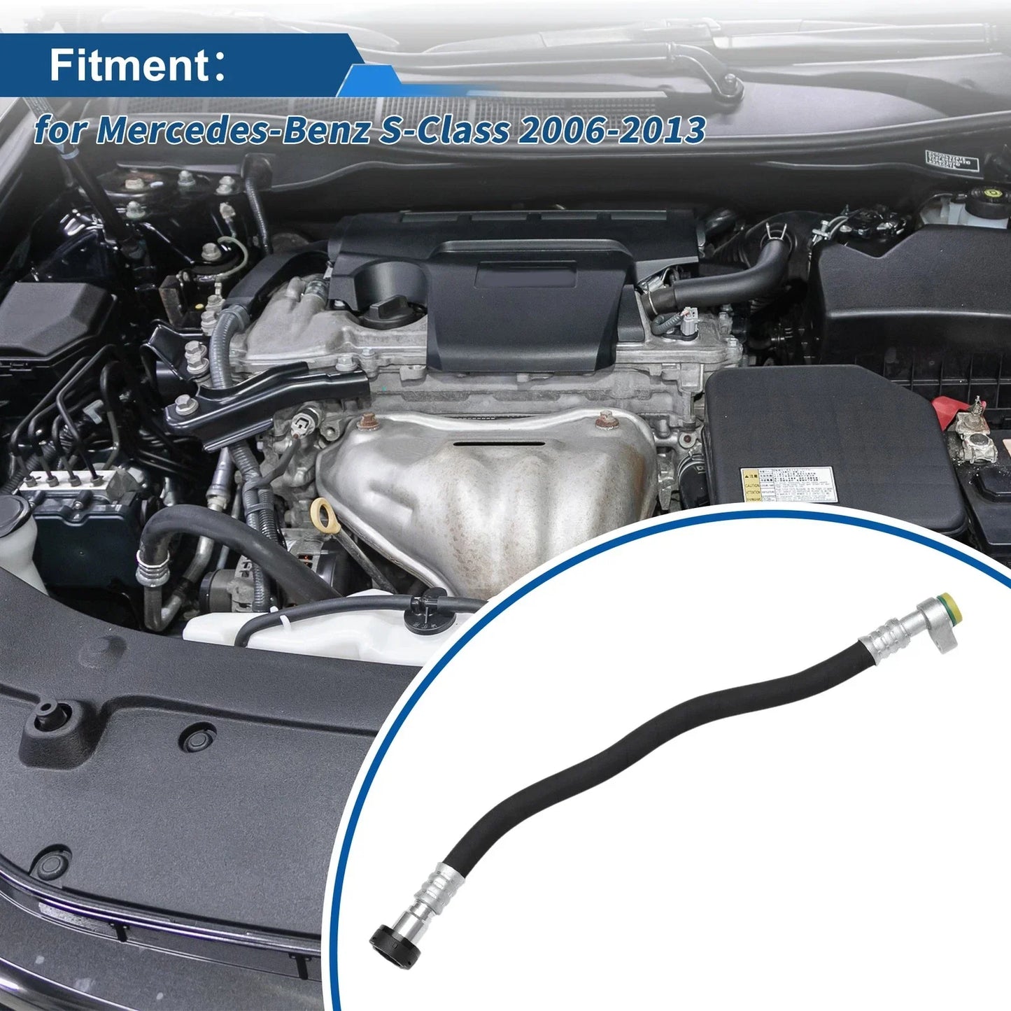 A/C Refrigerant Liquid Hose for Mercedes-Benz S-Class (2006-2013)