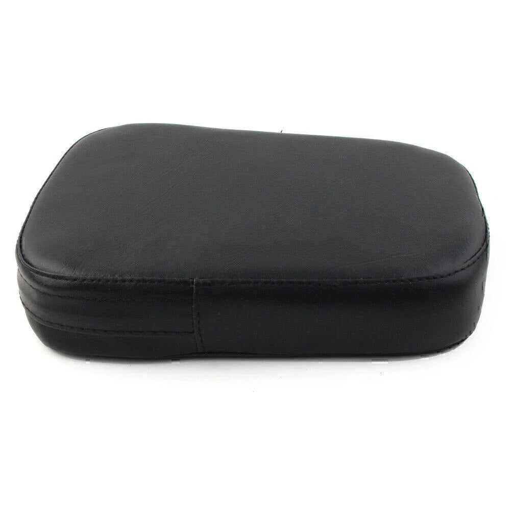 Black Motorcycle Sissy Bar Backrest Cushion Pad for Harley Chopper