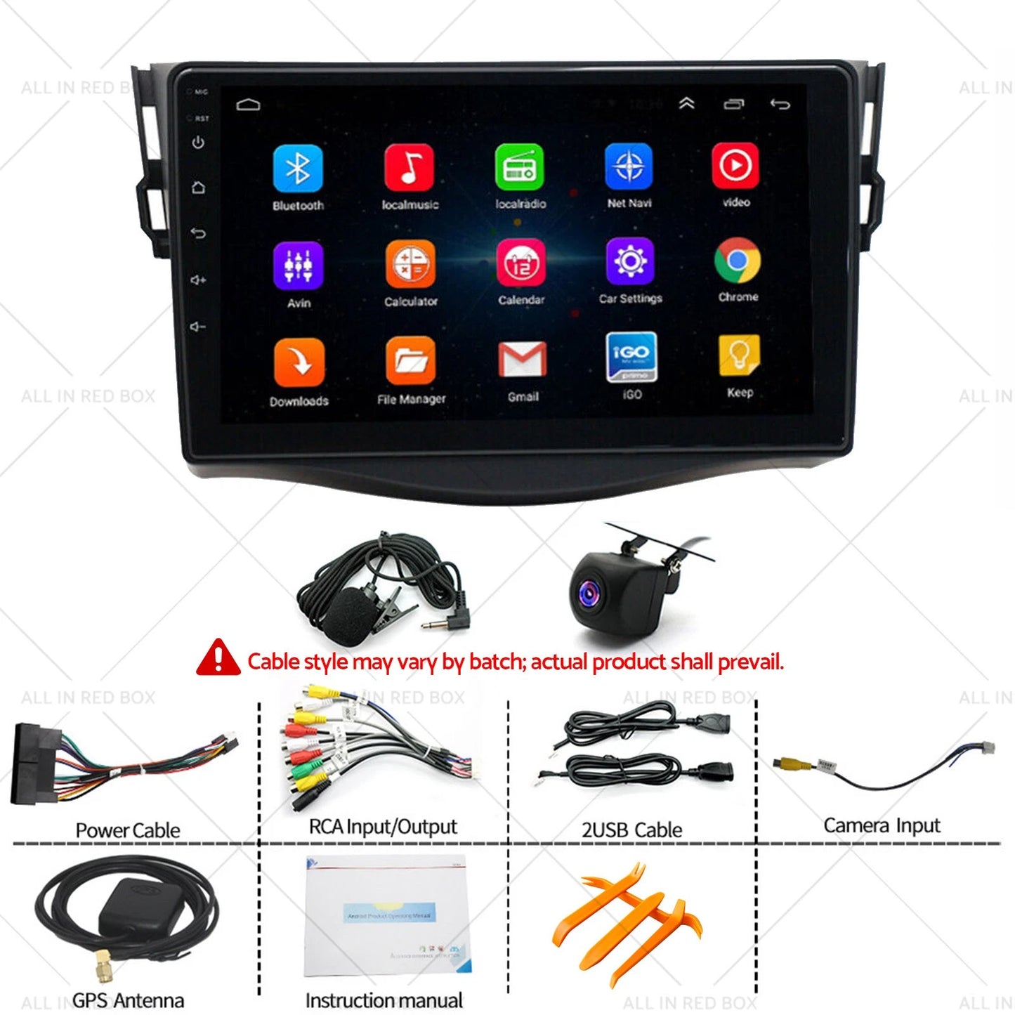 Touchscreen Stereo for Toyota RAV4 (2007-2013)