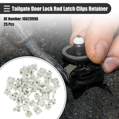 25 x Tailgate Door Lock Rod Latch Clips for Chevrolet (No.16629990)