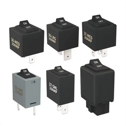 6 x 12V Fuel Pump Relay Switch Kit for Cars (Various Years)