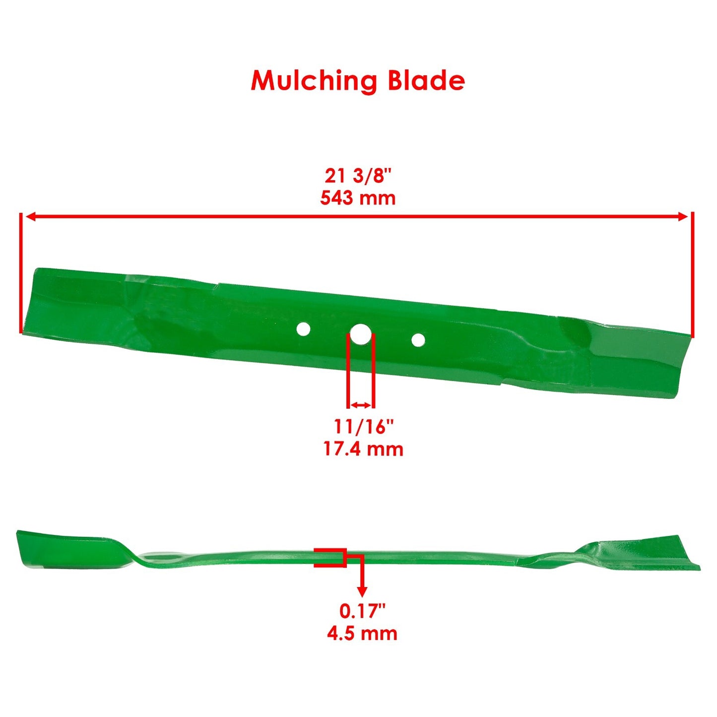 Deck Blade Replacement 42 Inch for John Deere L100 L105 L107 L110 (1991–2017)