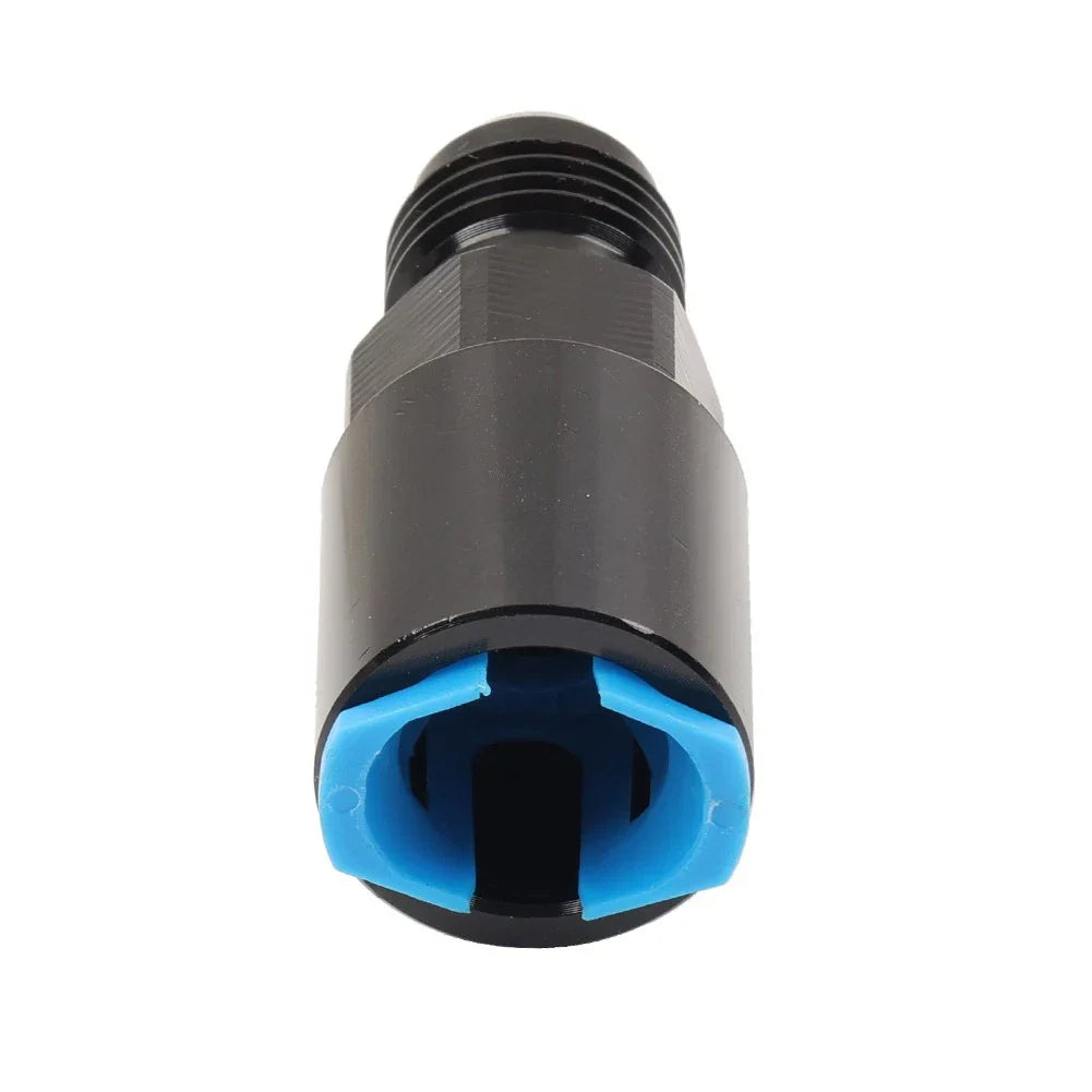 6AN Male to 3/8" Female SAE Quick-Disconnect EFI Fuel Rail Fitting