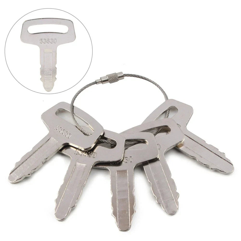 5 x Ignition Keys for Kubota Excavator Loader Generator
