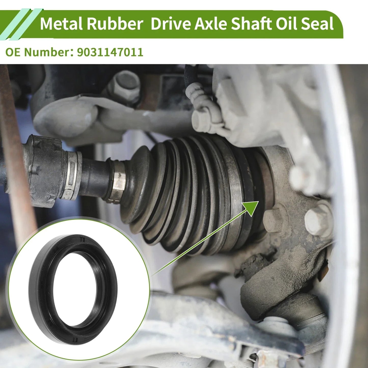 Left Drive Axle Shaft Oil Seal for Lexus LX470 (1998-2007)