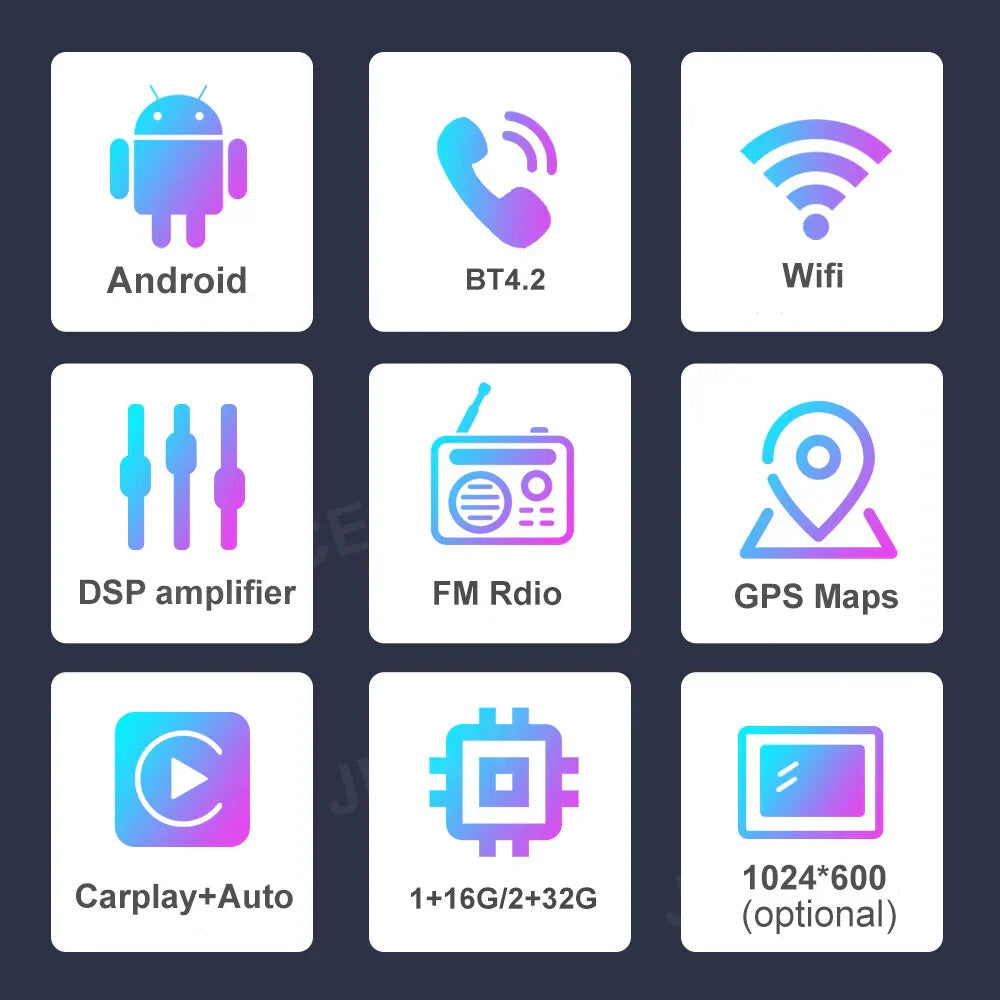 Apple CarPlay Radio Navigation for Holden Captiva 5 (2006-2015)