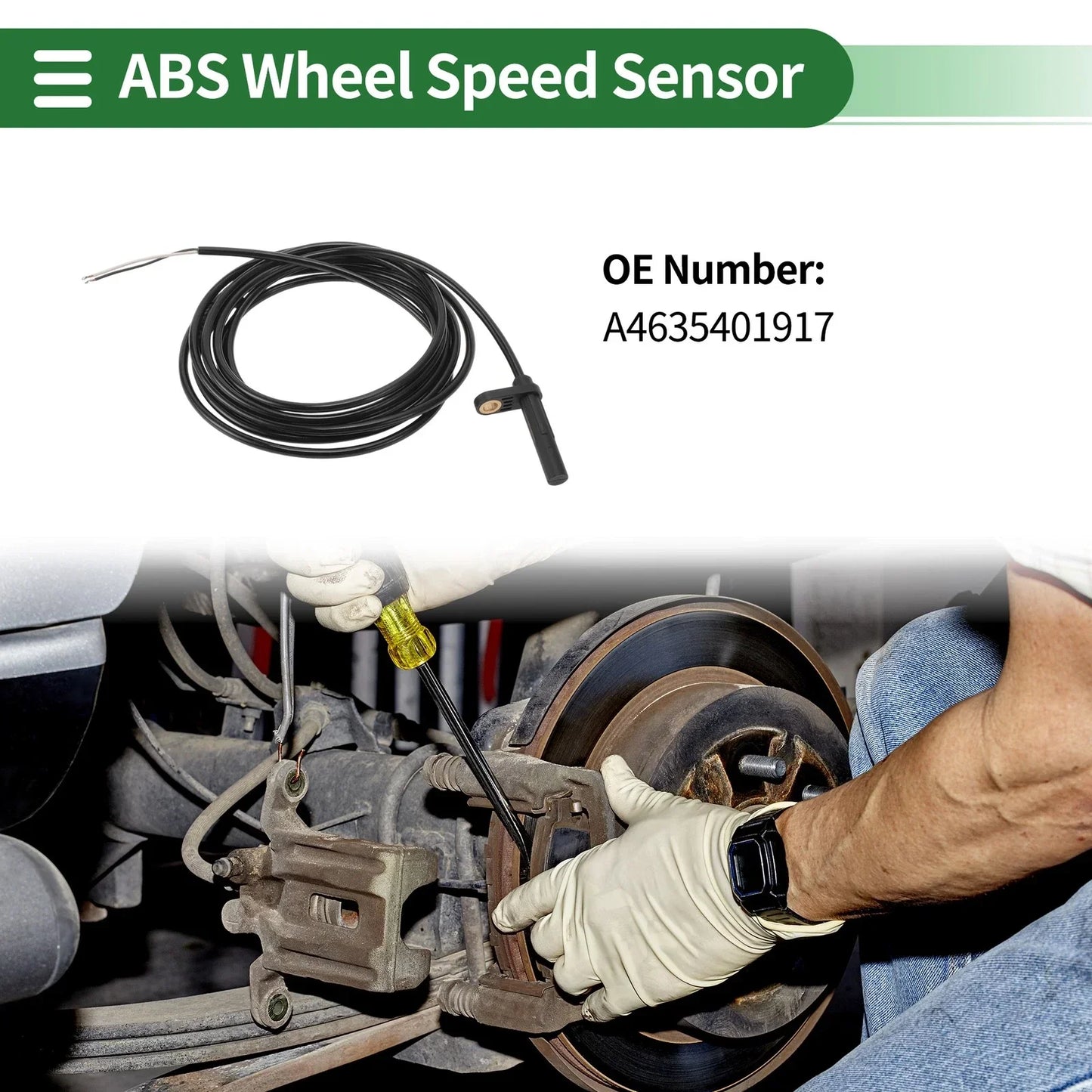 ABS Wheel Speed Sensor for Mercedes-Benz AMG G63 (2019-2023)