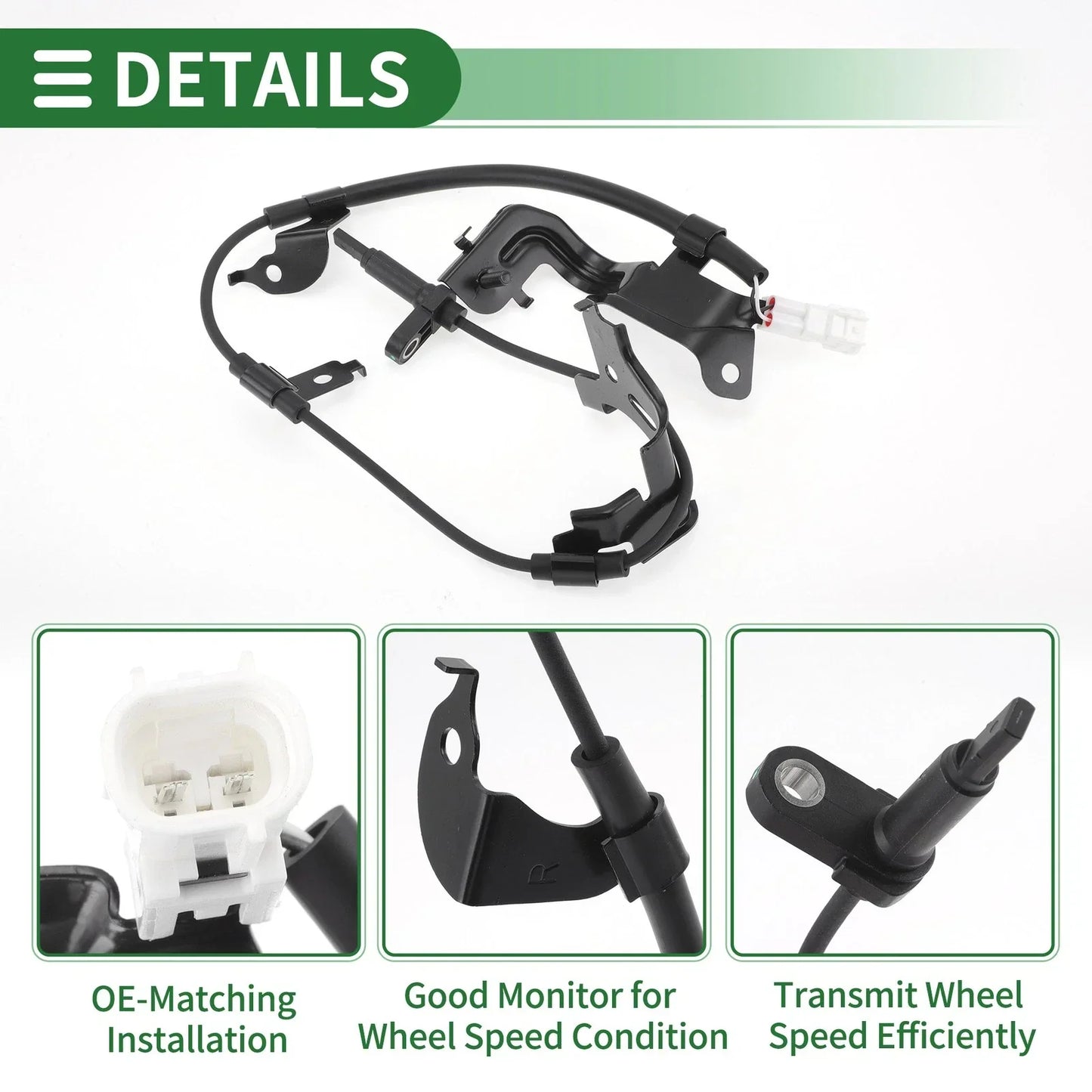 ABS Wheel Speed Sensor for Lexus RX350 Rear Right (2010-2015)