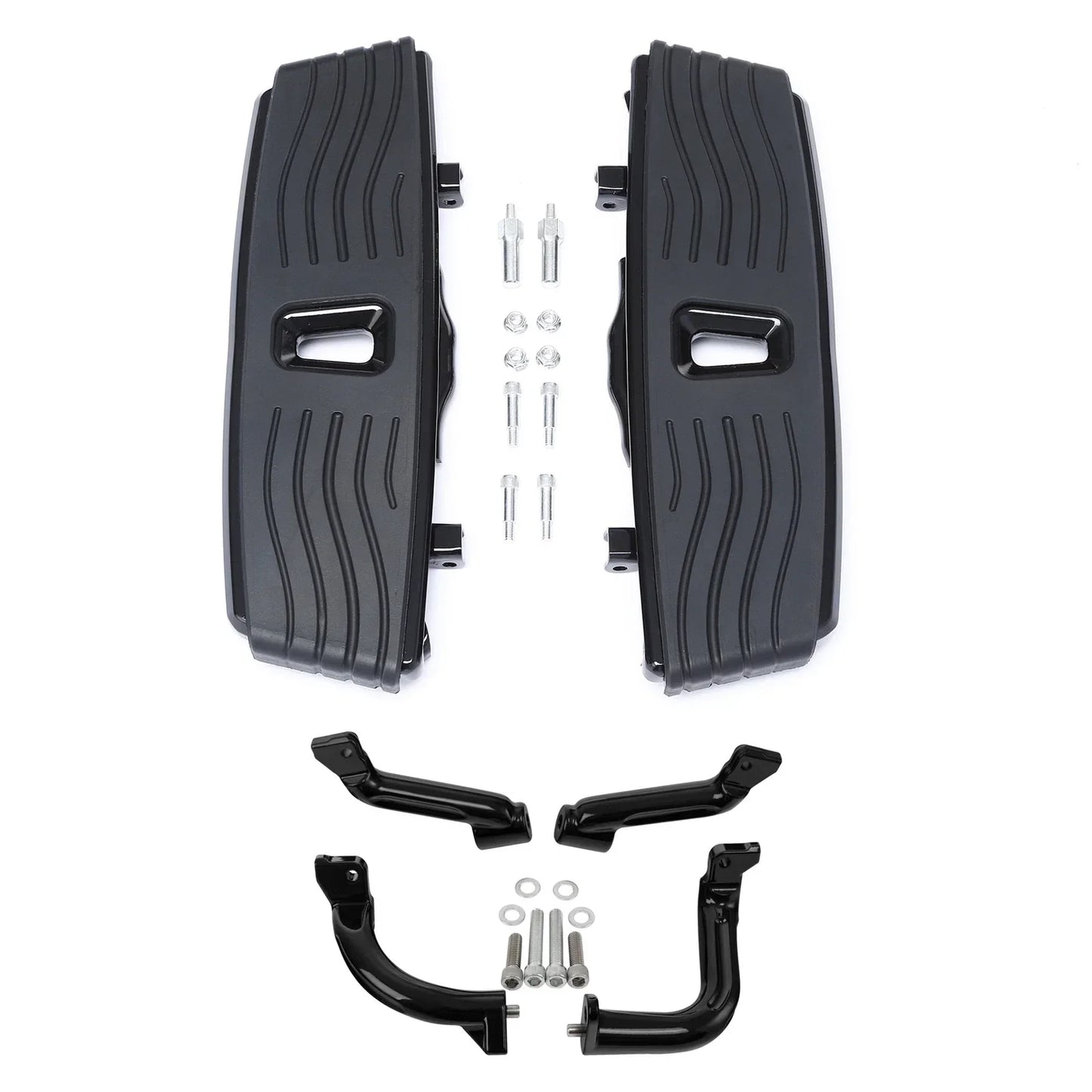 Driver Floorboards Footboards Bracket for Harley Road King Glide (2014-2024)