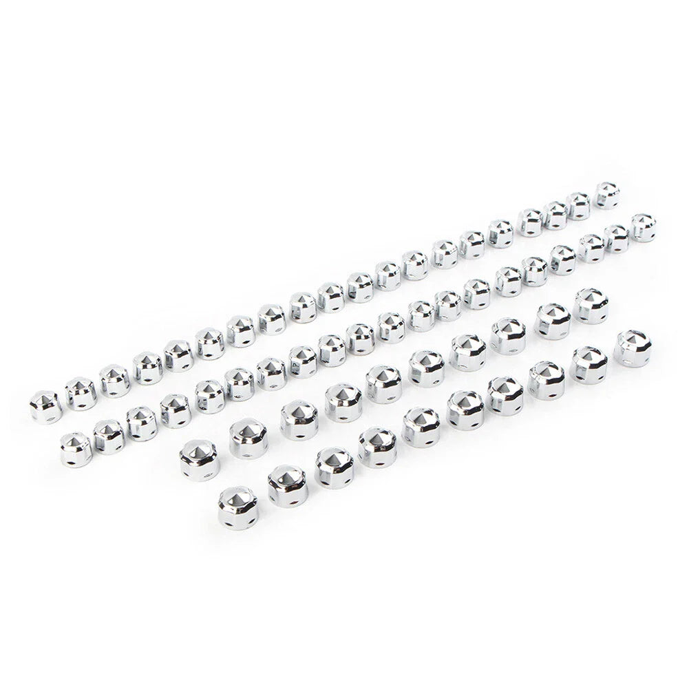 Chrome Engine Bolt Caps Cover for Harley Road Street Glide Softail (2006-2023)