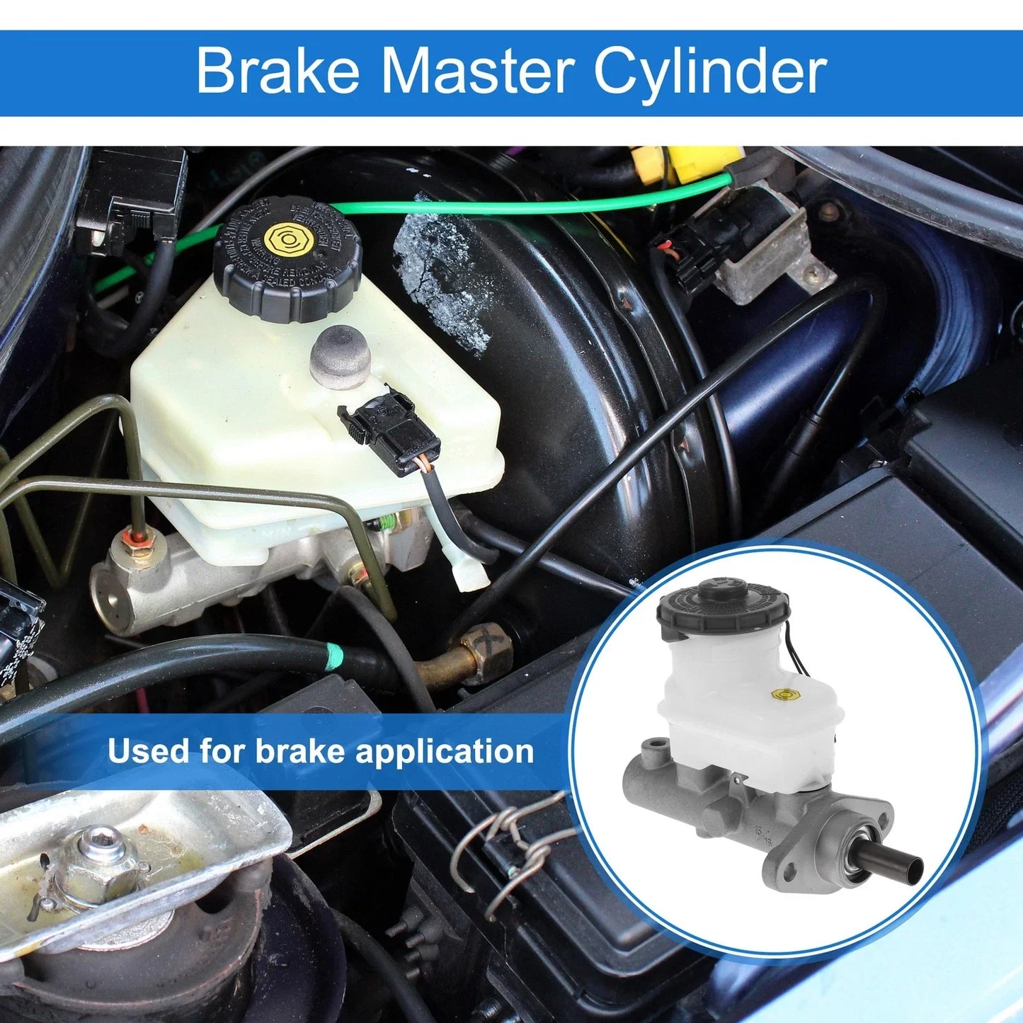 Brake Master Cylinder with Reservoir for Honda Civic EX (1997-1998)