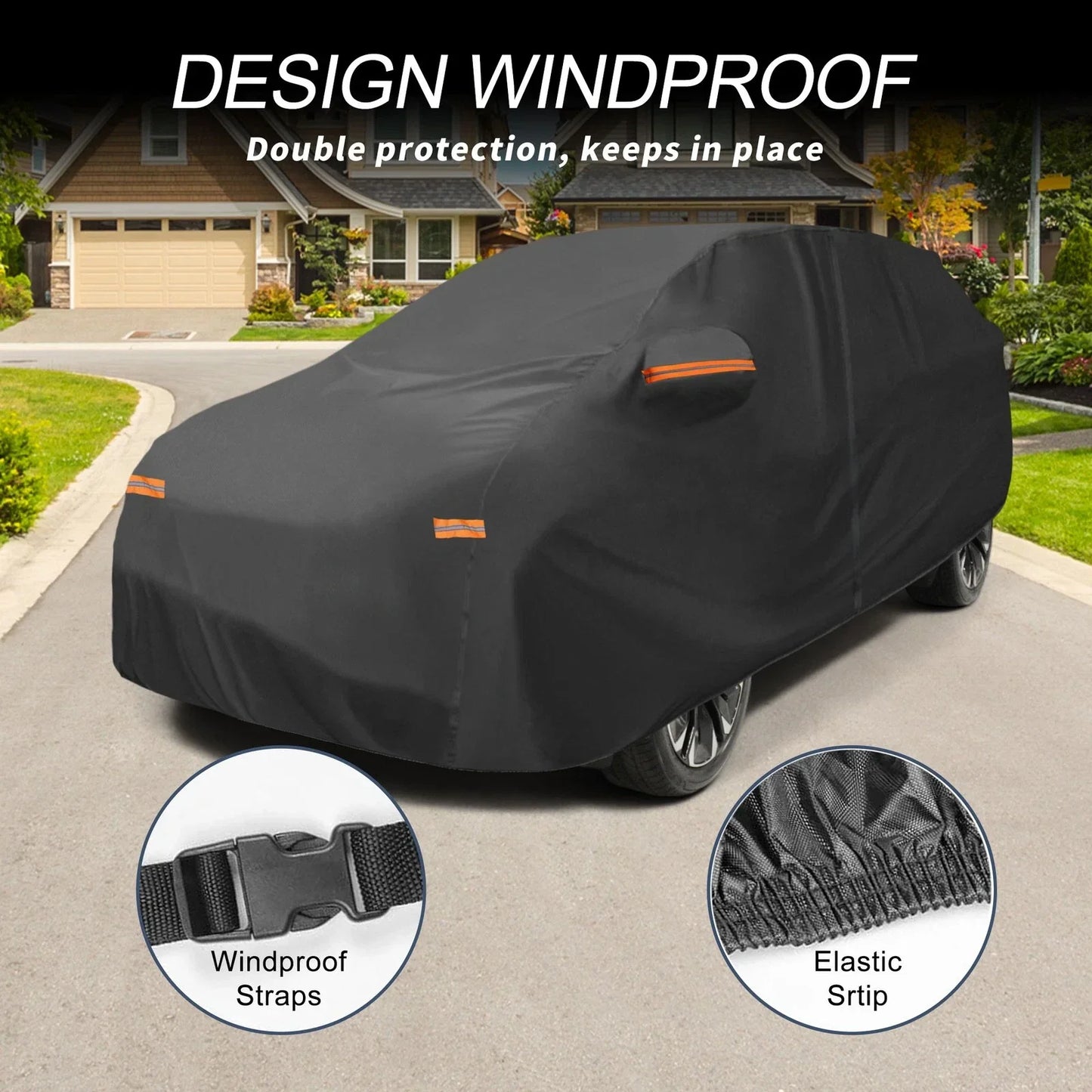 Waterproof Aluminum Film Car Cover for Honda Prologue (2023)