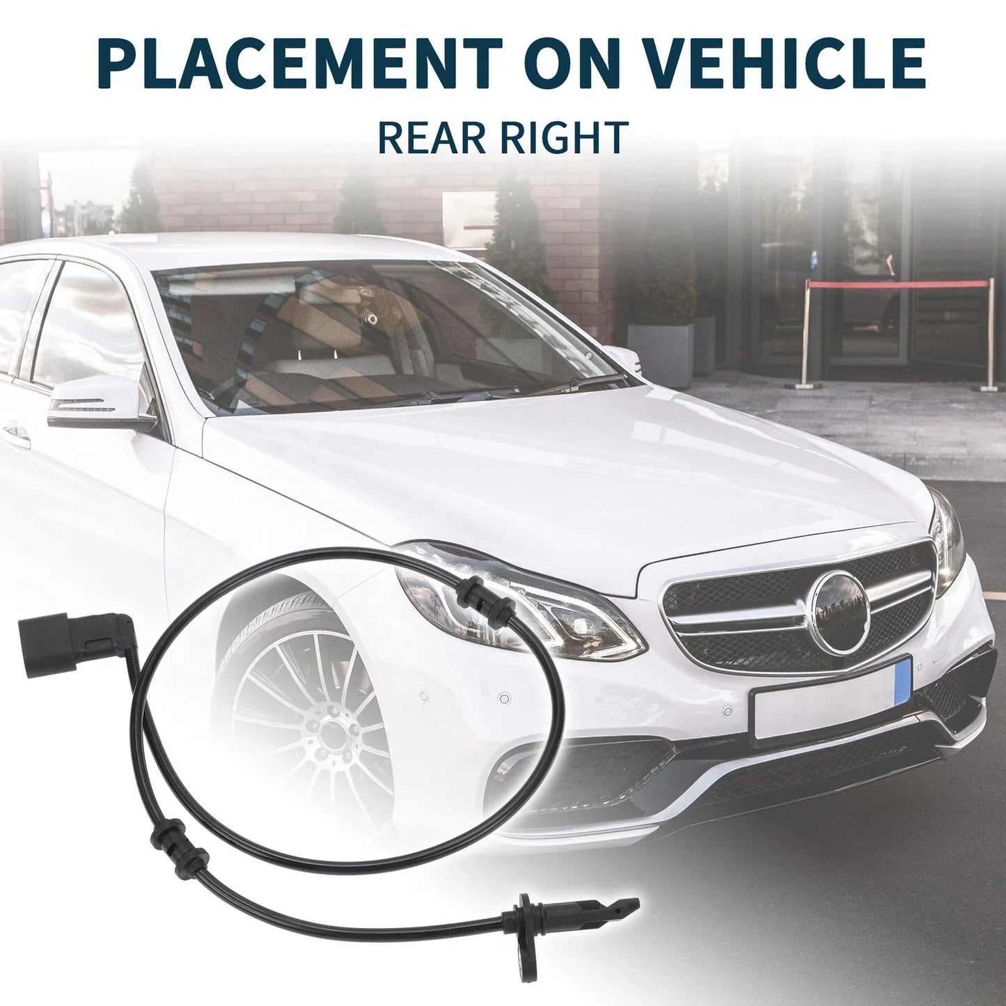 Rear Right ABS Wheel Speed Sensor for Mercedes-Benz GLC300 (2016-2022)