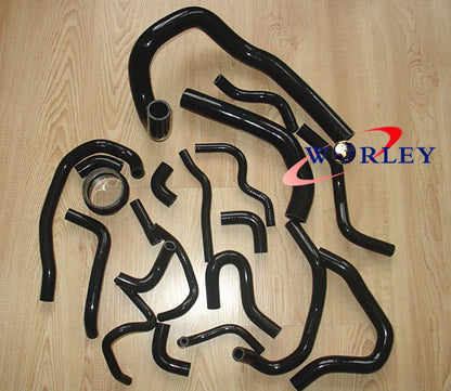 Silicone Radiator Induction Hose for Toyota Supra MK3 MA70 (1986-1992)