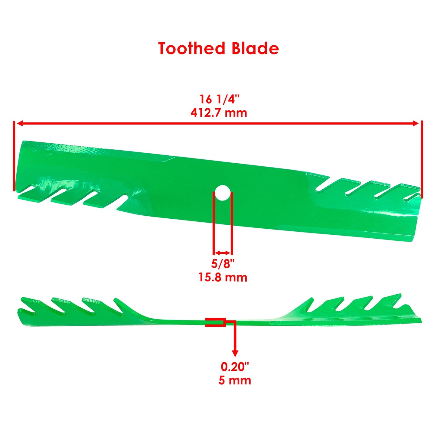 Deck Blade 48 Inch with Bolt for Ferris Snapper (2016–2024)