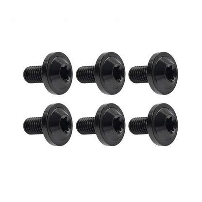 6 x Universal Titanium M5x15mm Torx Head Bolts for Bike Motor