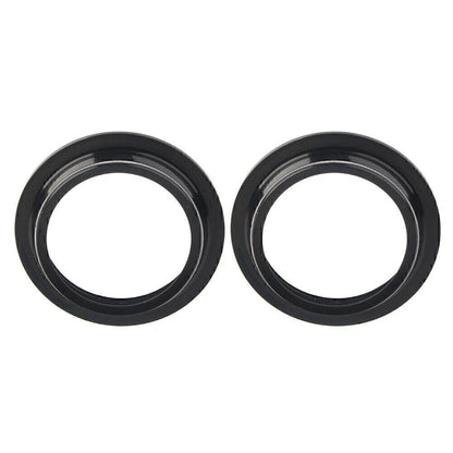 Black Dust Seals for Motorcycle Front Fork Damper Shock Absorber 41X53MM