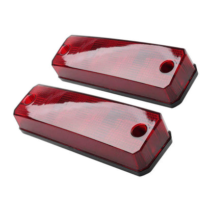 Red Rear Tail Light Assembly for Honda Pioneer 520 700 1000 (2016-2023)