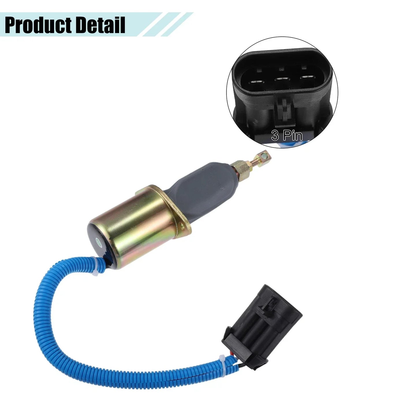 Fuel Shut Off Solenoid Valve for Dodge Ram 2500 5.9L (1994-1998)
