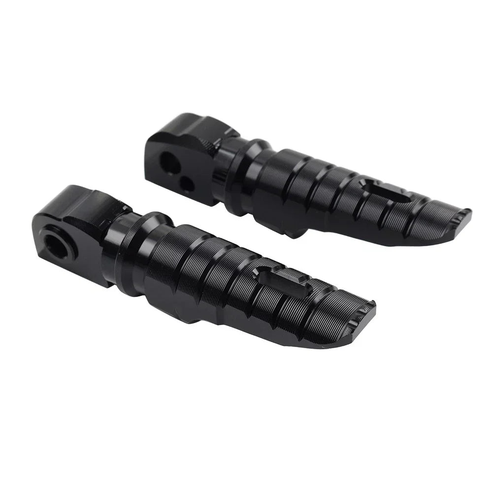 Black Rear Passenger Footrest Pegs for BMW G310GS G310R (2017-2024)