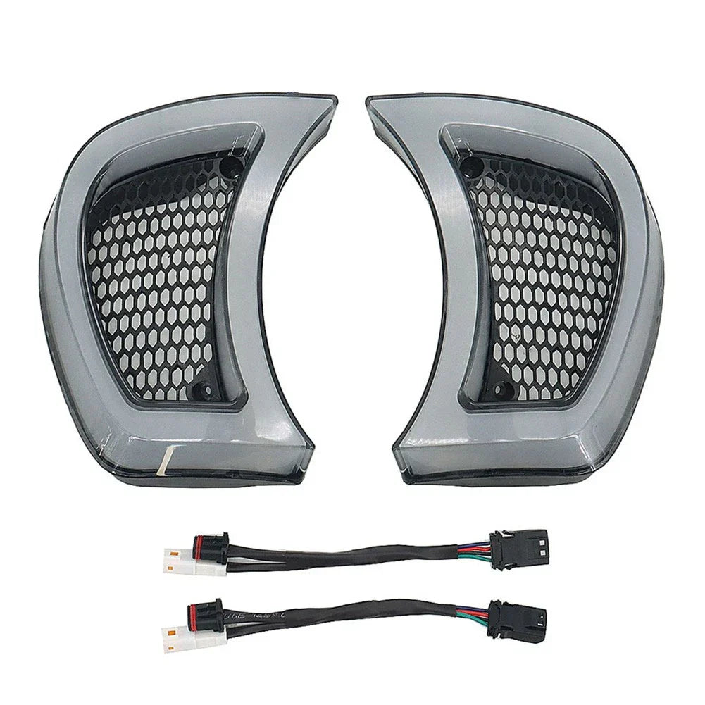 Tracer Headlight Vent Accent LED Indicator Lights for Harley Road Glide (2015-2023)