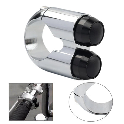 Button Handlebar Switch Horn Light Control for Harley Dyna Chopper