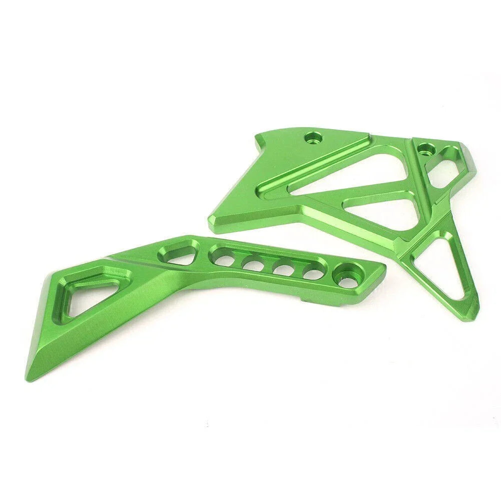 Kawasaki Z1000 Fuel Injector Cover Guard 2014-2019 Green Aluminum