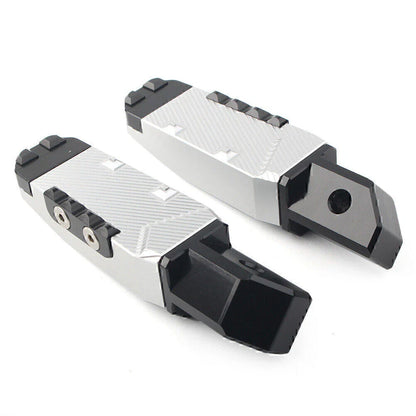 Silver Rear Passenger Foot Pegs for Honda CBR600RR CBR600 F4 F4i (2003-2012)