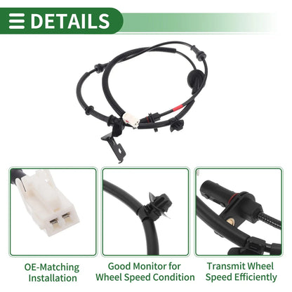 ABS Wheel Speed Sensor for Hyundai Elantra 2014-2016 Right Rear