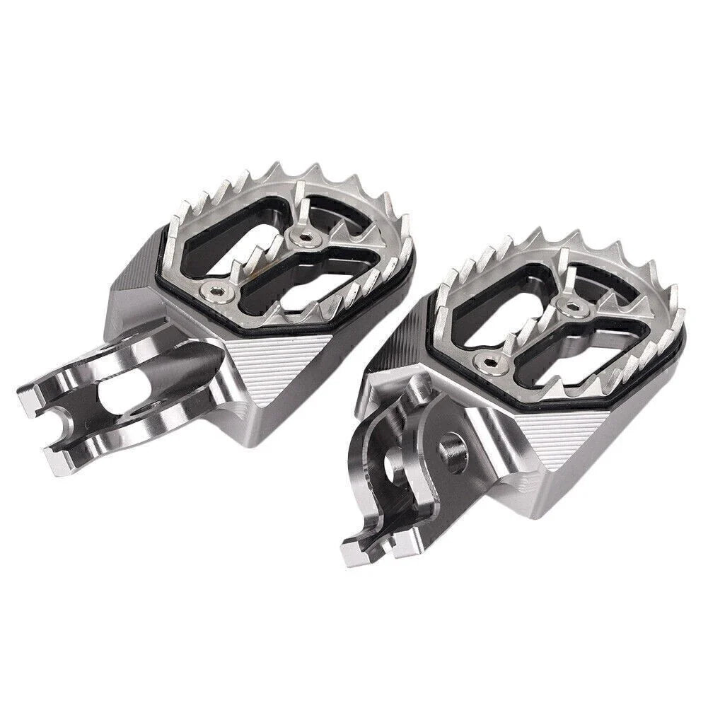 Shark Teeth Racing Foot Pegs for Kawasaki KX250 KX250F KX450F KLX450 (2008-2015)