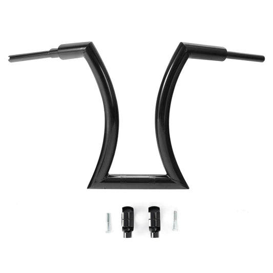 2" Rise Handlebar W/ Risers for Harley Sportster 883 1200 Softail (2004-2023)