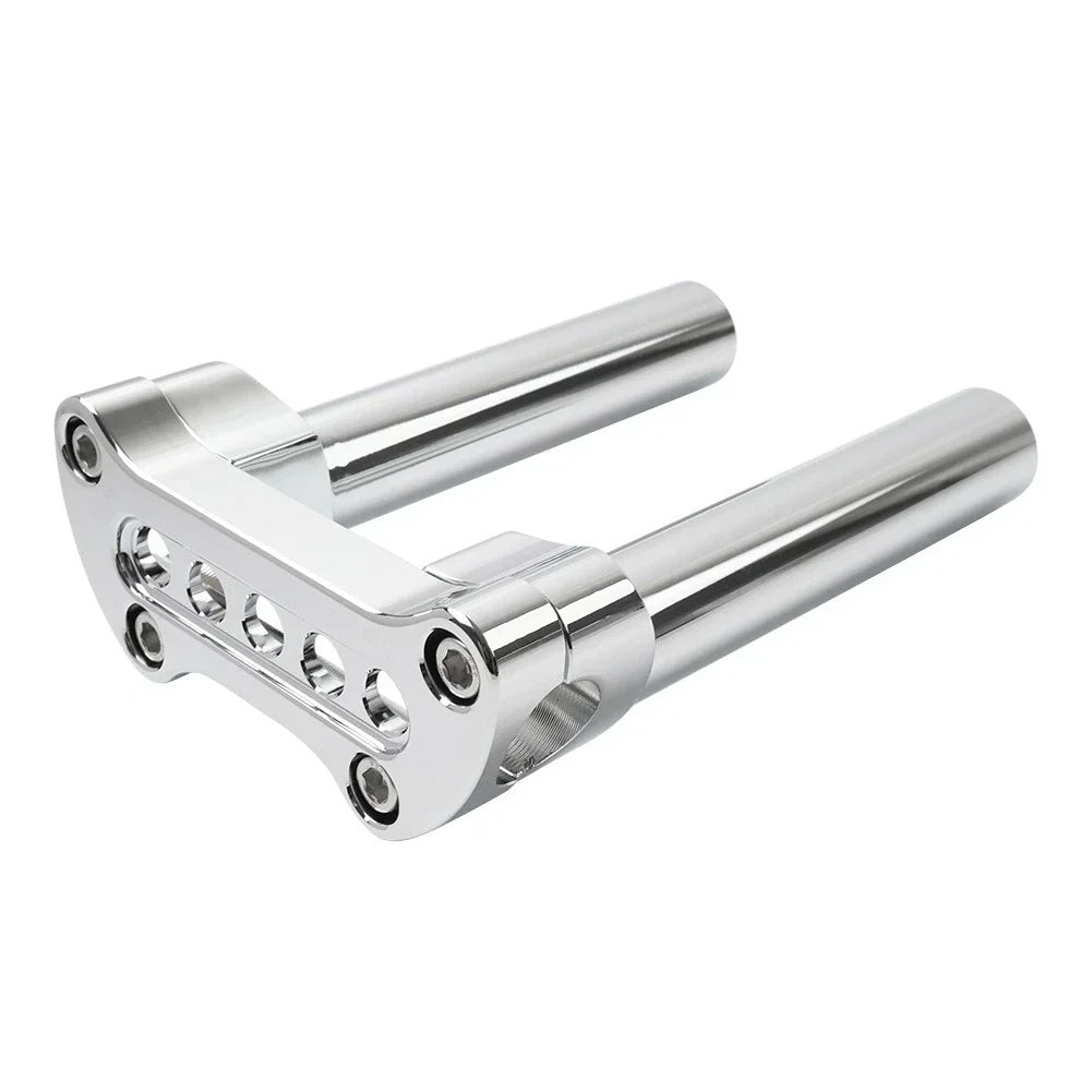 6.5" Handlebar Riser 1" Top Clamp for Harley Dyna Sportster XL883 XL1200 (2004-2023)