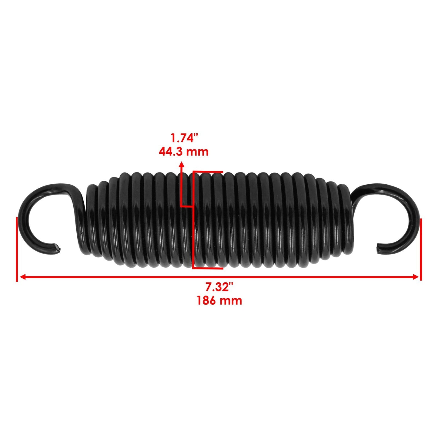 Deck Extension Spring Replacement for Toro 7500D 52 60 72 Inch (2009–2014)