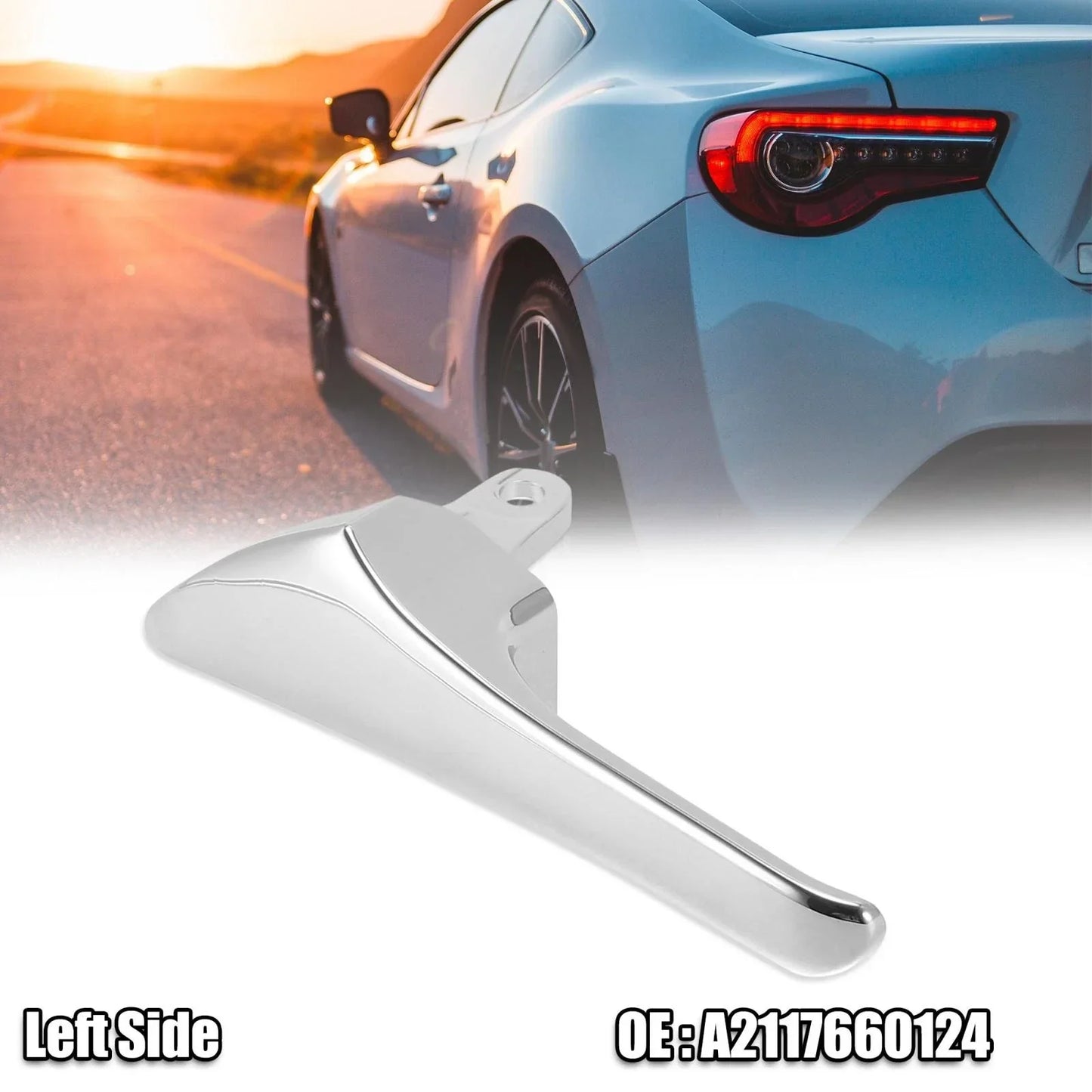 Rear Left Inner Pull Door Handle for Mercedes-Benz S211 W211 W219 (2003-2009)