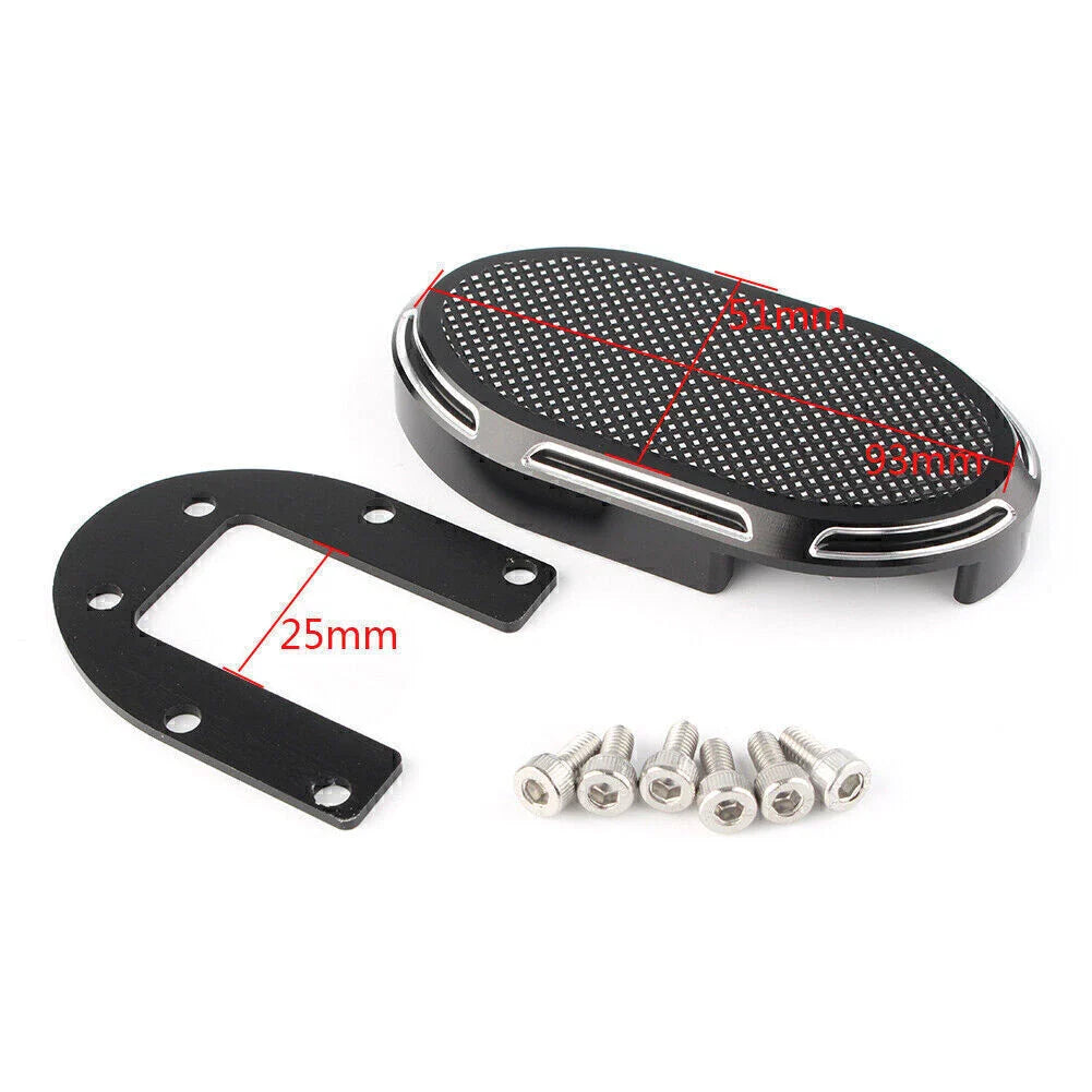 Brake Foot Peg Pedal Cover for Harley Davidson Sportster XL883 XL1200 (2004-2023)