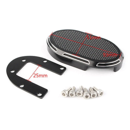 Brake Foot Peg Pedal Cover for Harley Davidson Sportster XL883 XL1200 (2004-2023)