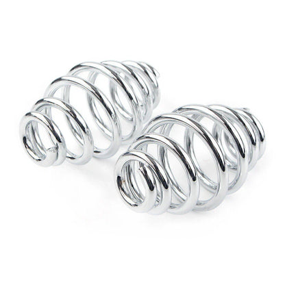 3" Barrel Coiled Solo Seat Springs for Harley Chopper Bobber Softail