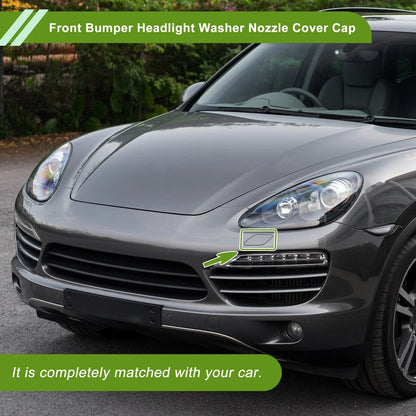 Washer Nozzle Cover for Porsche Cayenne 92A (2011-2018) - Silver Tone