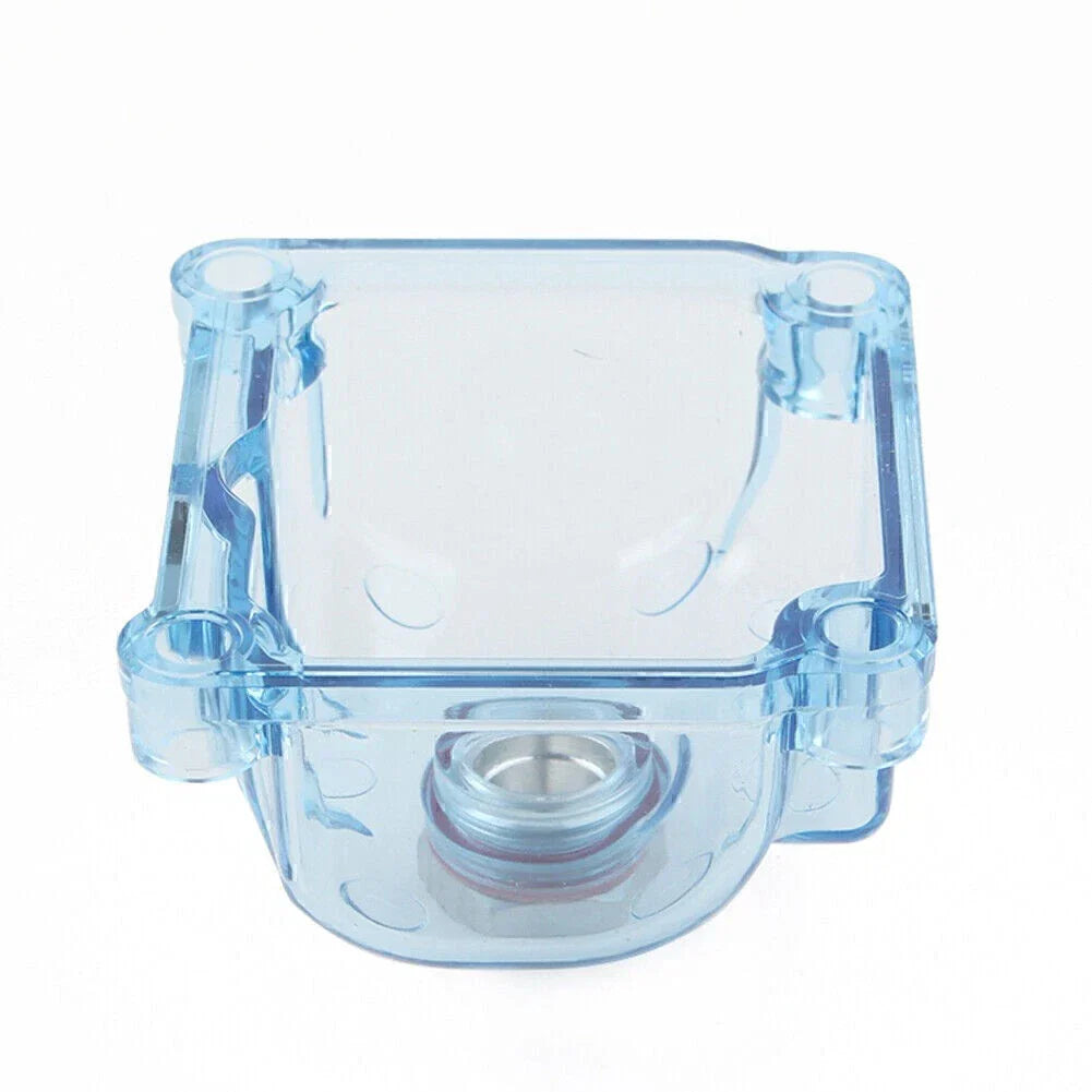 Plastic Carburetor Float Bowl Chamber for PHBG 50cc Blue