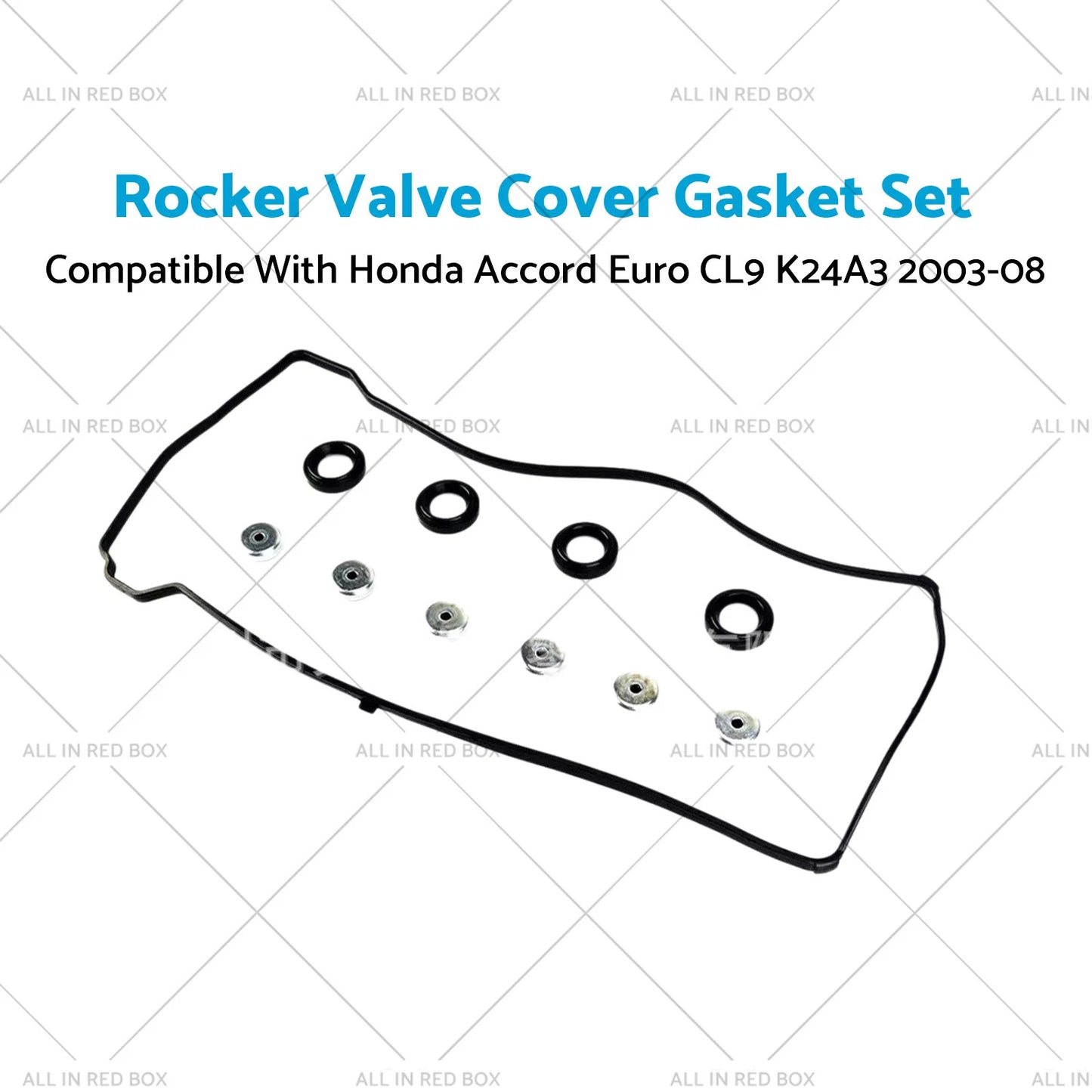 Rocker Valve Cover Gasket Set for Honda Accord Euro CL9 K24A3 (2003-2008)