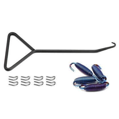 Exhaust Pipe Muffler Mounting Springs Hooks for Motorcycle (A02)