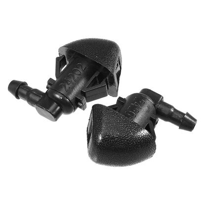 2 x Front Windshield Wiper Washer Nozzles for Honda Pilot (2009-2015)