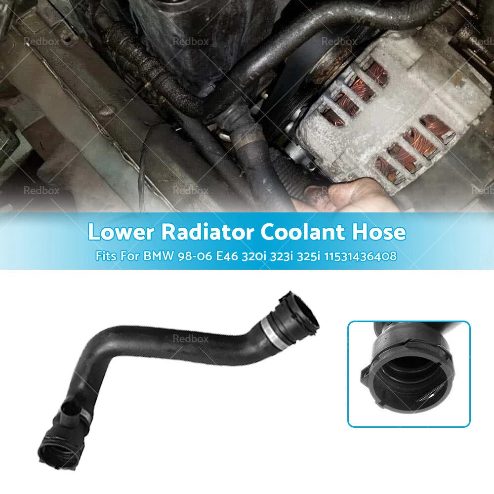Lower Radiator Coolant Hose for BMW E46 320i 323i 325i (1998-2006)