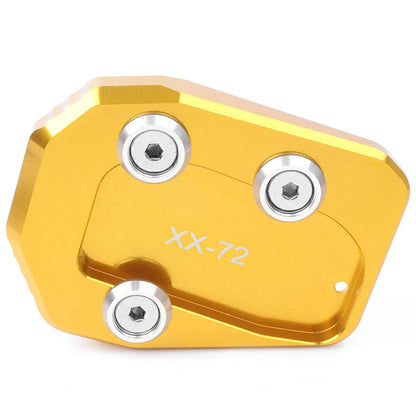 Gold Sidestand Kickstand Extension Pad for Yamaha MT-09 (2013-2016)