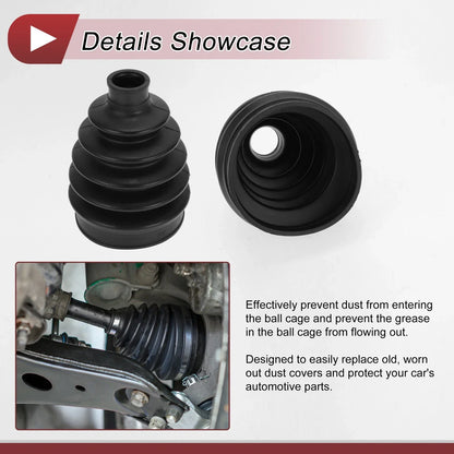 Outer CV Joint Boot Kit w/ Clamps for Mercedes-Benz C300 (2008-2014)