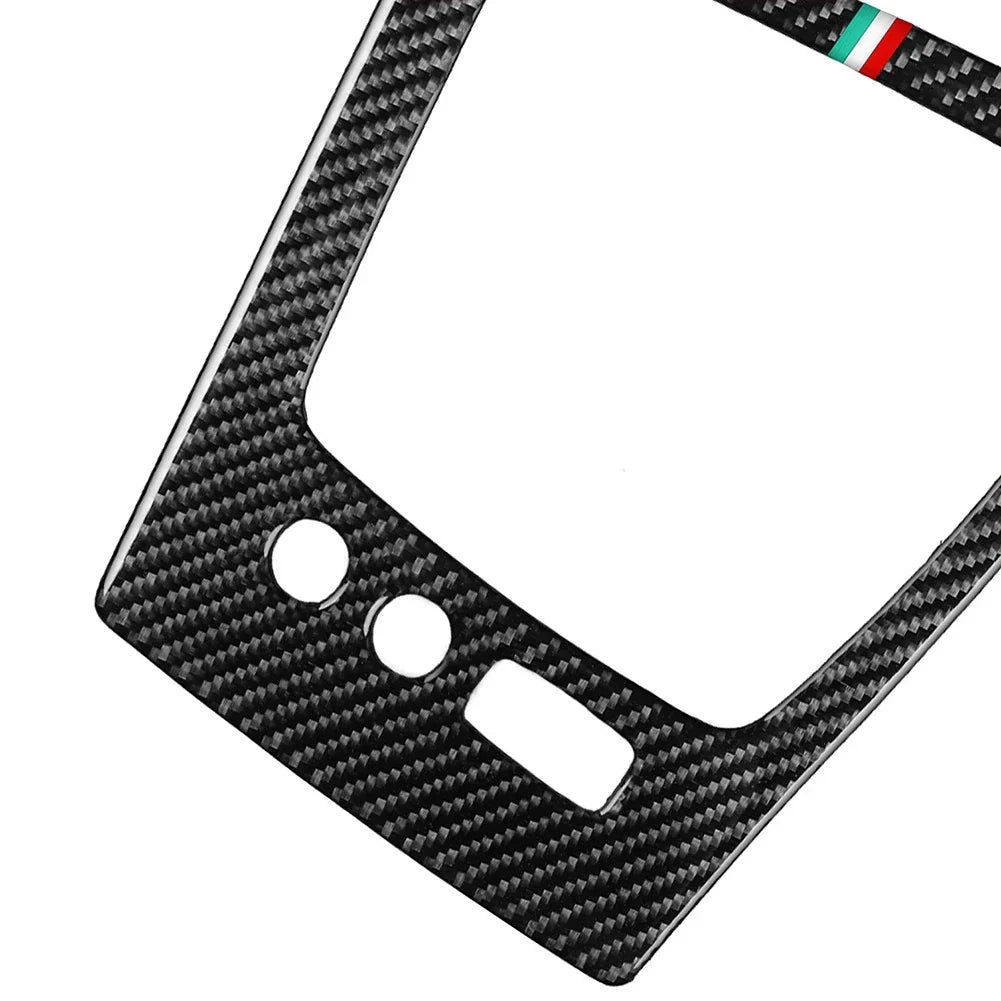 Carbon Fiber Gear Shift Panel Trim for Alfa Romeo 159 Brera Spider (2006-2011)