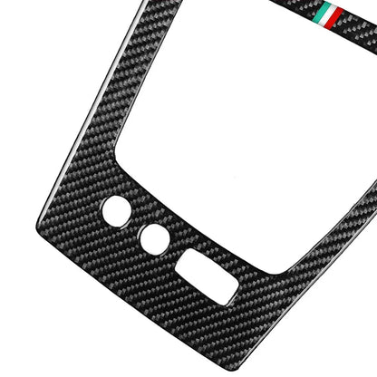 Carbon Fiber Gear Shift Panel Trim for Alfa Romeo 159 Brera Spider (2006-2011)
