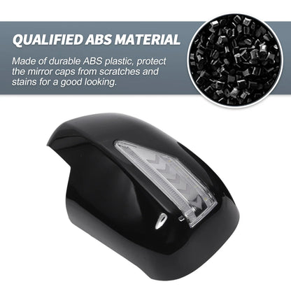 Rearview Mirror Cover Overlay Gloss Black for Lexus RX330 RX350 (2003)