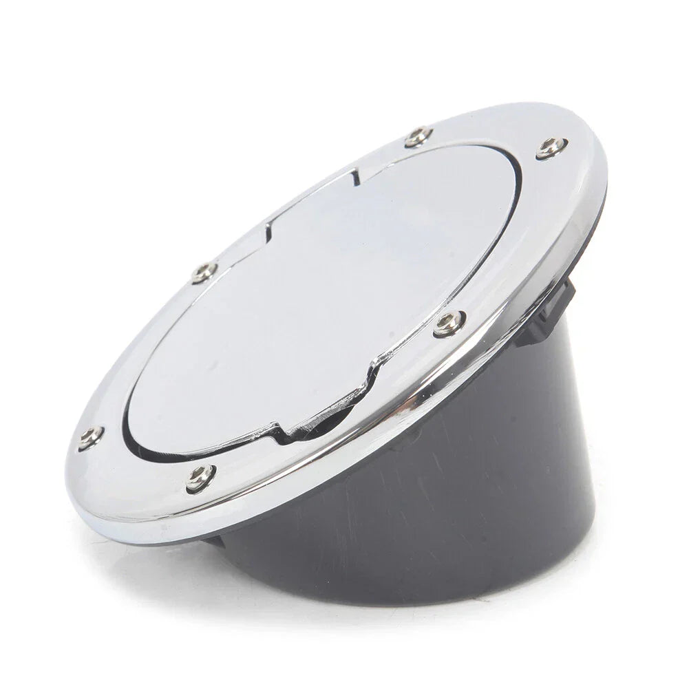 Chrome Fuel Filler Door Cover for Jeep Wrangler JK (2007-2017)